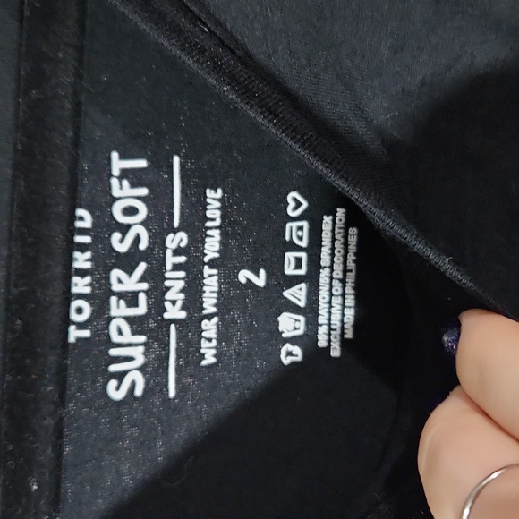 Torrid Corset Tee - Picture 3 of 4